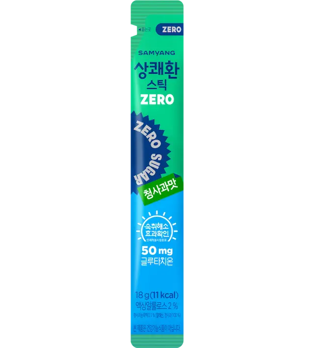 상쾌환 스틱 ZERO 청사과맛