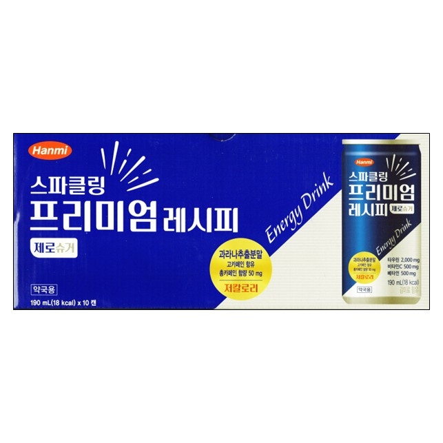 스파클링 프리미엄 레시피 (제로슈거)